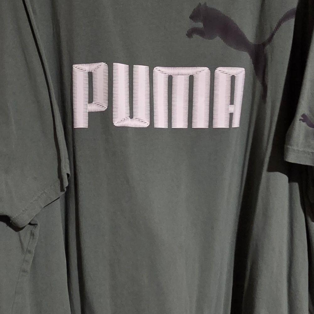 Puma Tee with White Logo